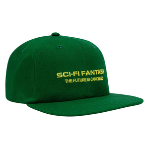 Sci-Fi Fantasy Future is Cancelled Hat - Green