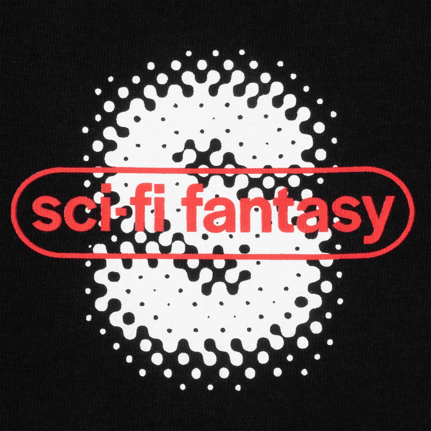 Sci-Fi Fantasy Spotty Tee - Black