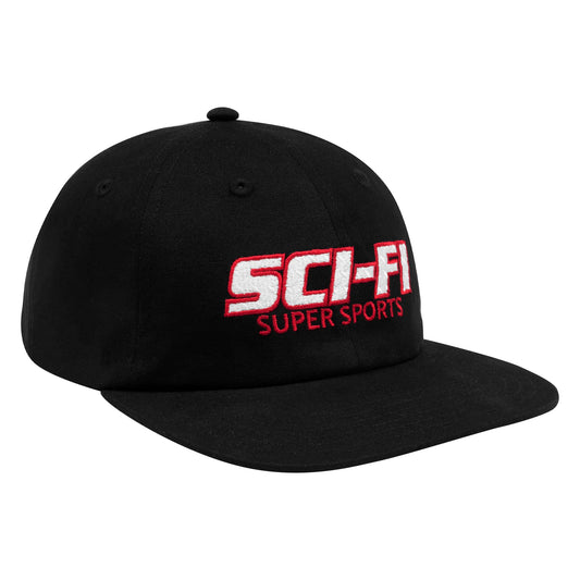 Sci-Fi Fantasy Super Sports Hat - Black