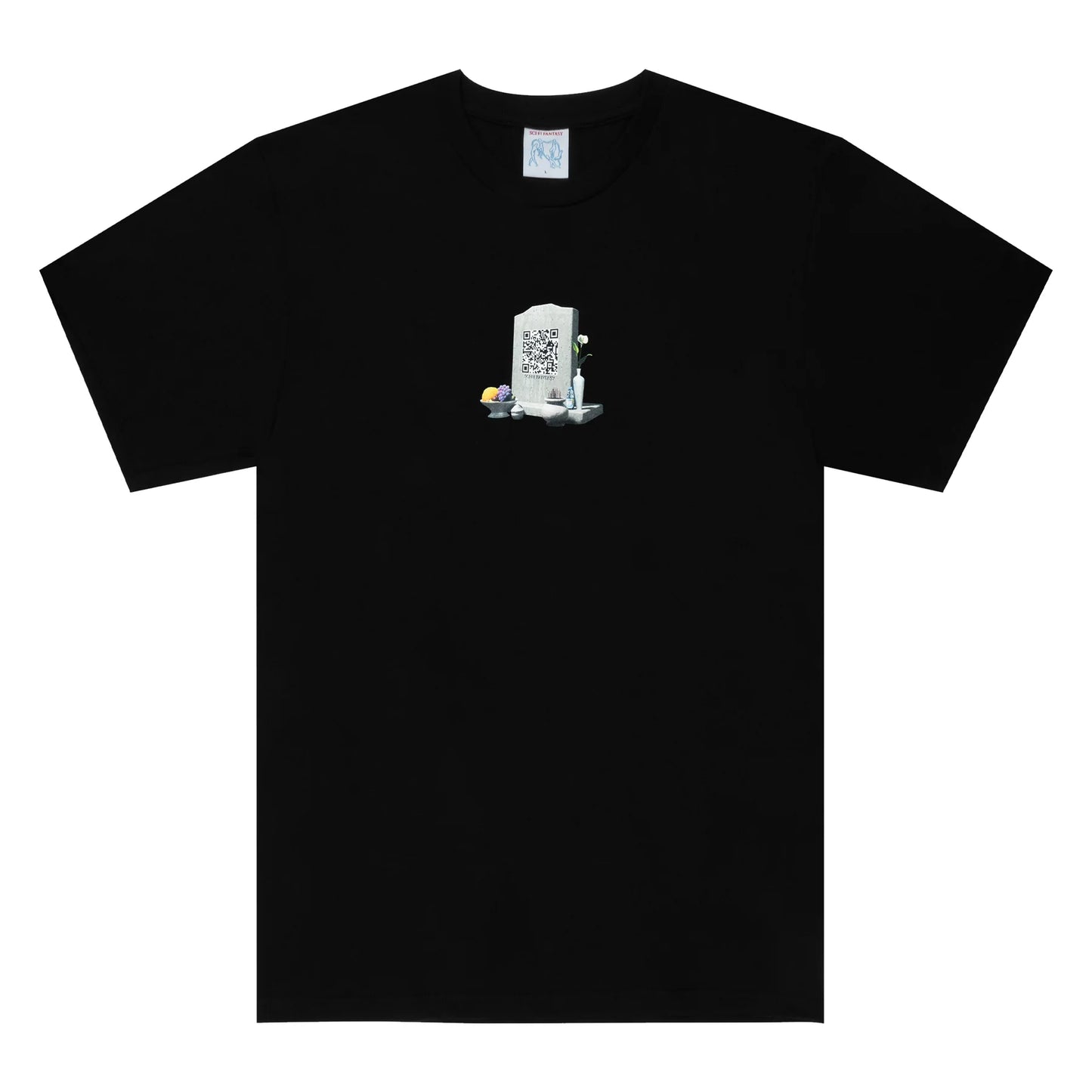 Sci-Fi Fantasy Tombstone Tee - Black