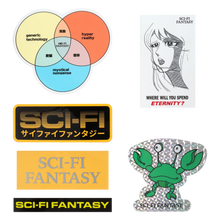 Load image into Gallery viewer, Sci-Fi Fantasy Summer 24 Sticker Pack