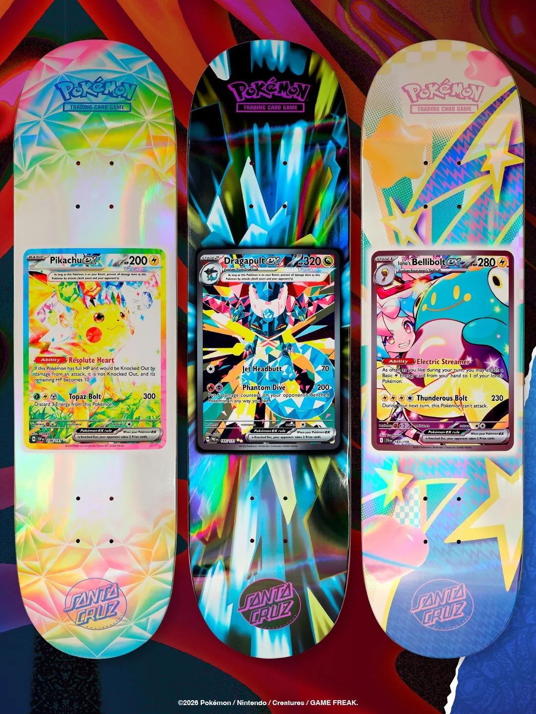 Santa Cruz x Pokémon TCG Blind Bag Deck Raffle