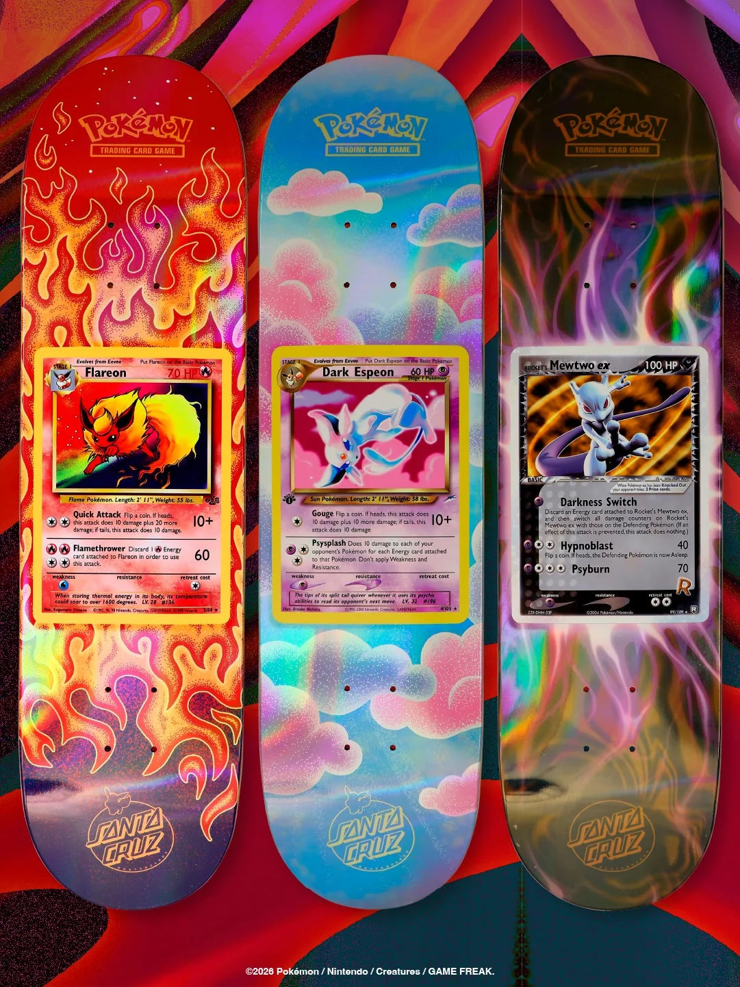 Santa Cruz x Pokémon TCG Blind Bag Deck Raffle
