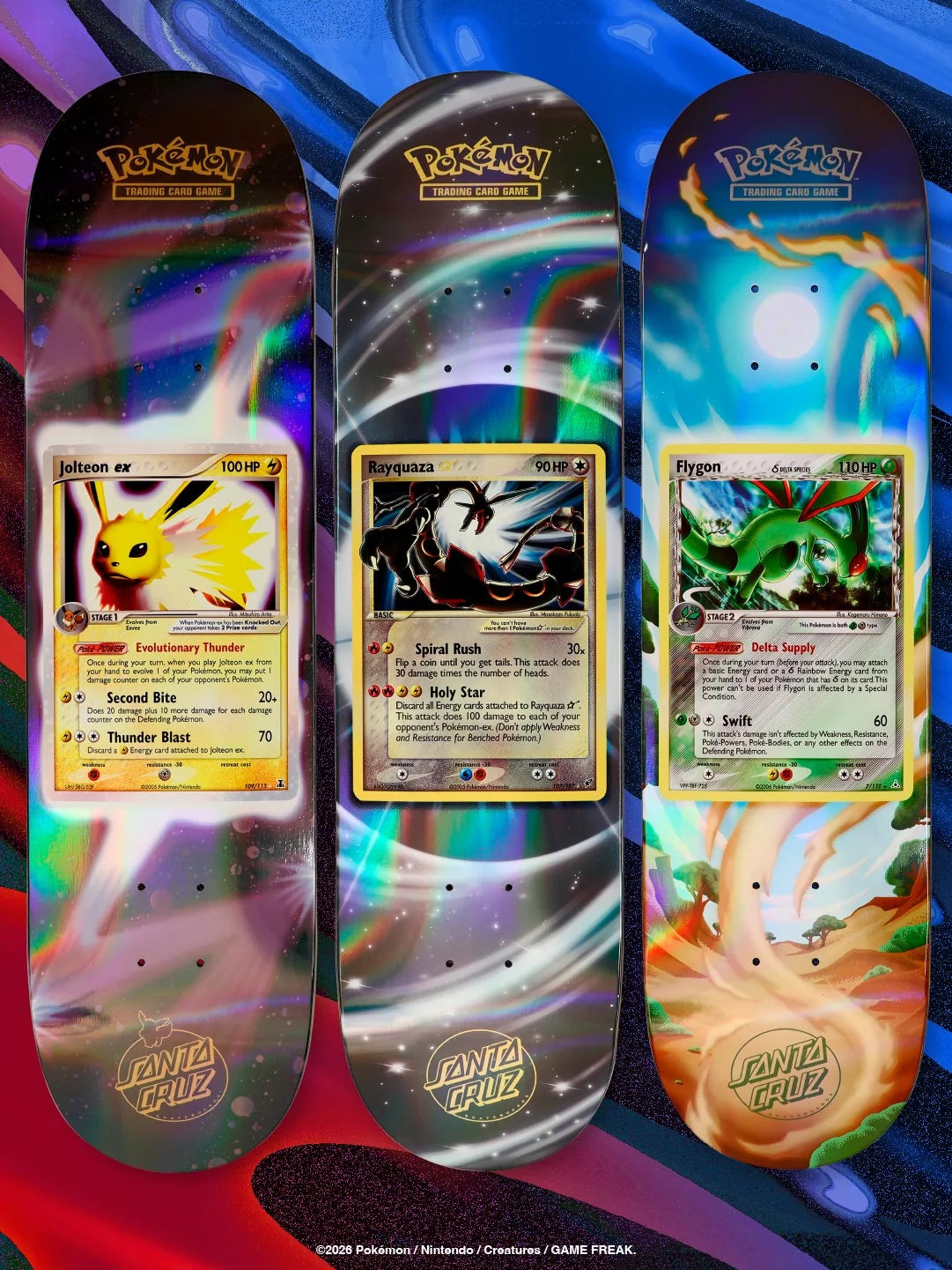Santa Cruz x Pokémon TCG Blind Bag Deck Raffle