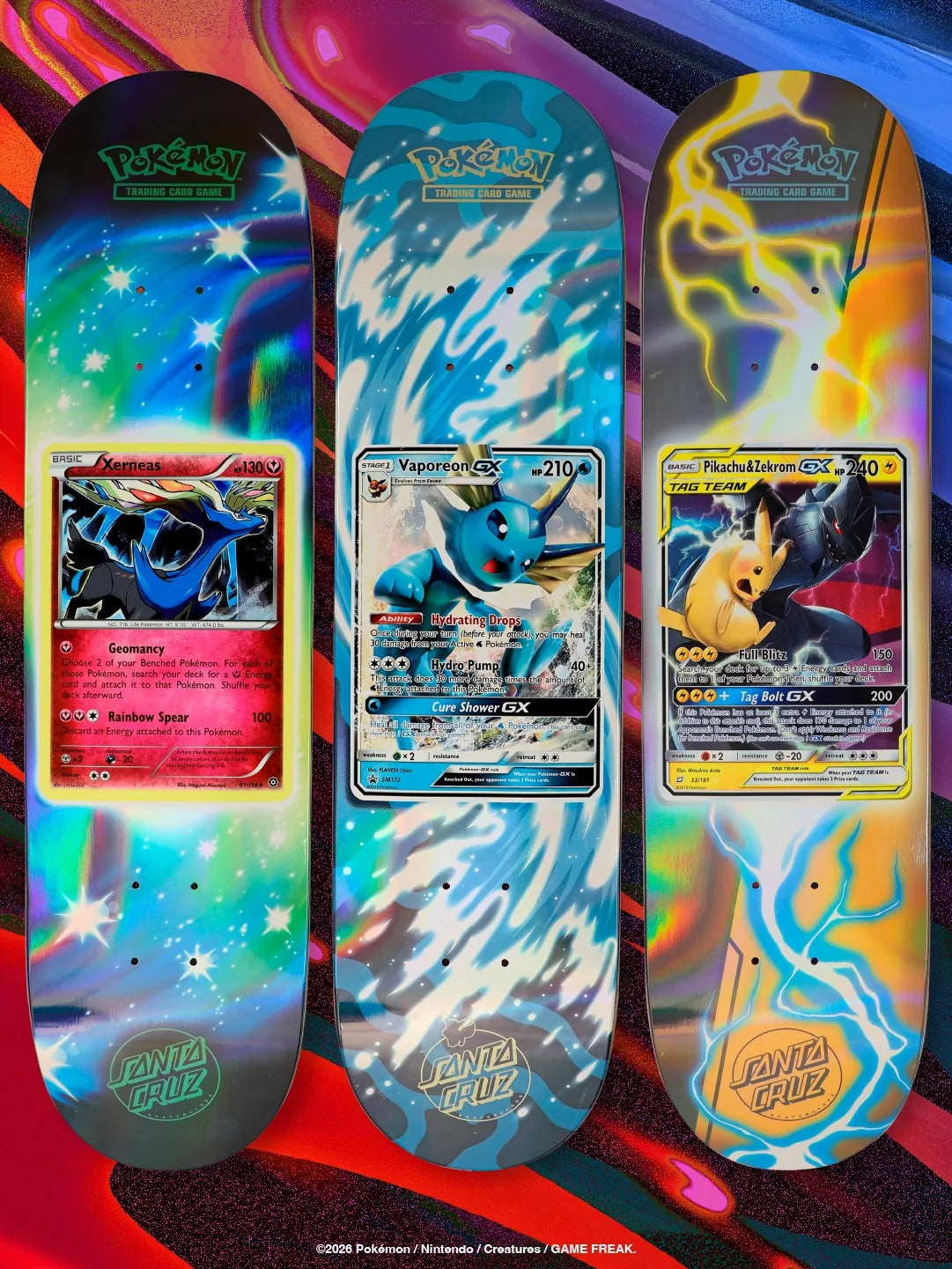 Santa Cruz x Pokémon TCG Blind Bag Deck Raffle