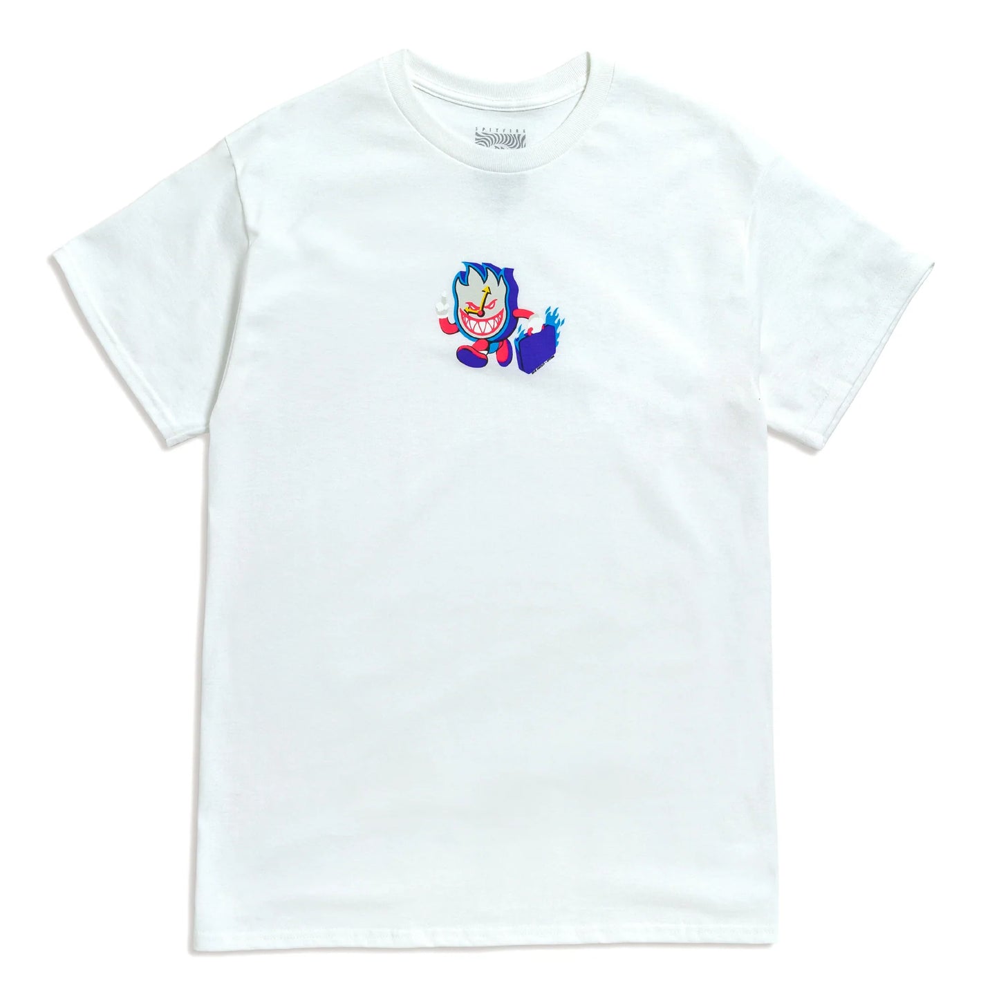 Spitfire X Sci-Fi Fantasy Burning Time Tee - White