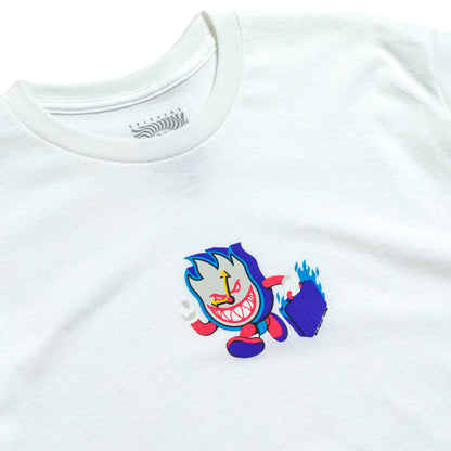 Spitfire X Sci-Fi Fantasy Burning Time Tee - White