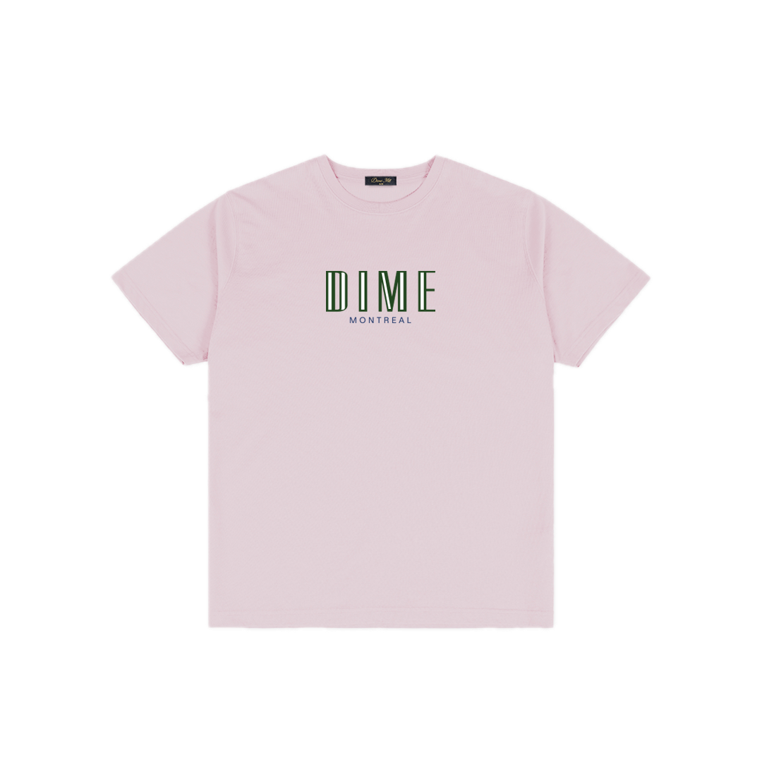 Dime Blocks Tee - Light Pink