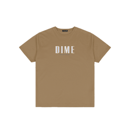 Dime Blocks Tee - Tan