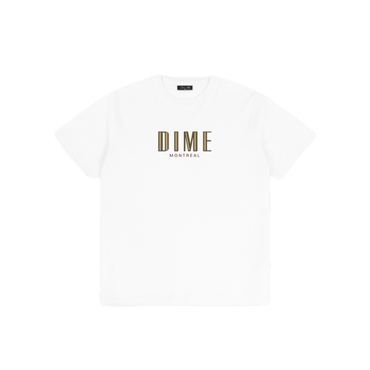 Dime Blocks Tee - White