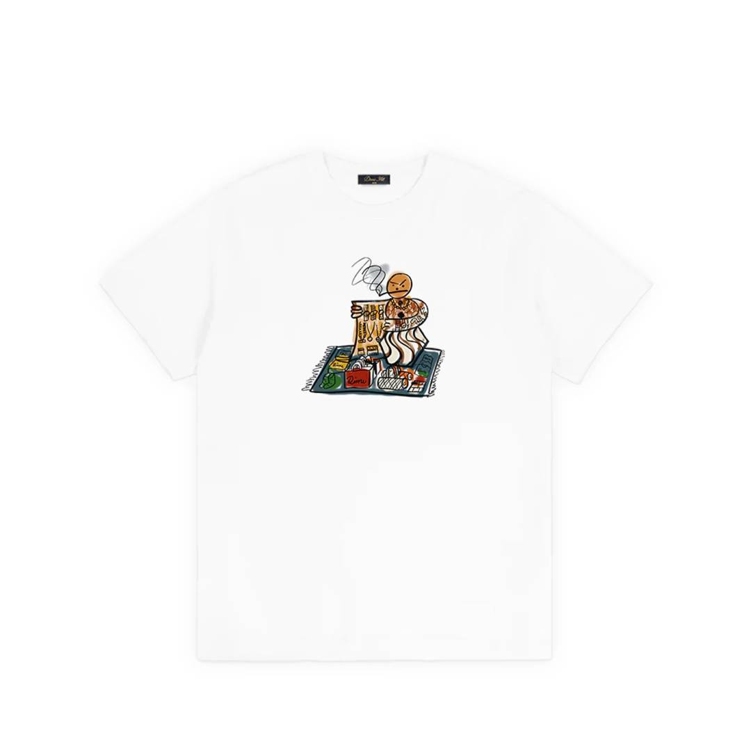 Dime Snackman Dealer Tee - White