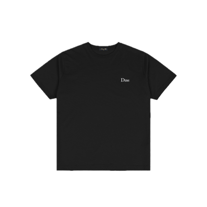 Dime Classic Small Logo Tee - Black
