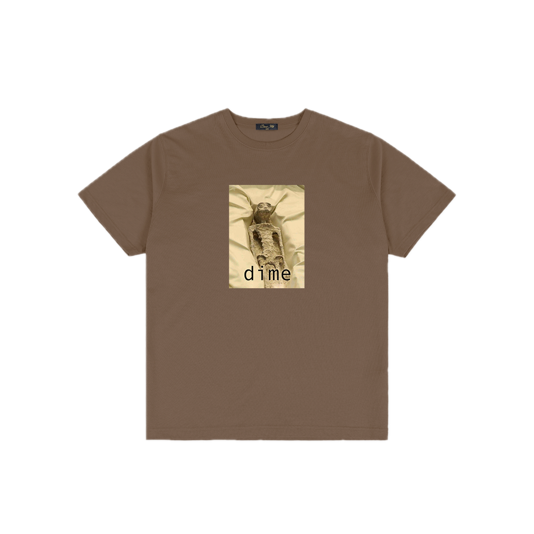 Dime Sunday Tee - Chocolate