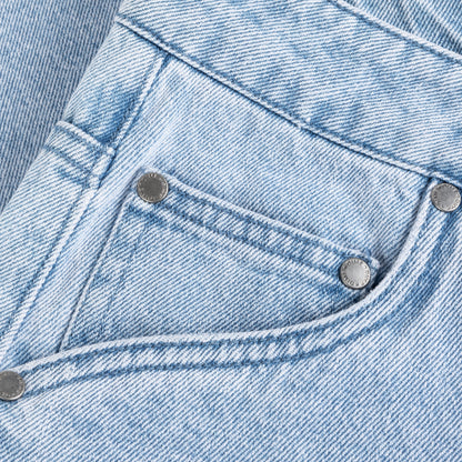 Dime Classic Denim Shorts - Blue Washed