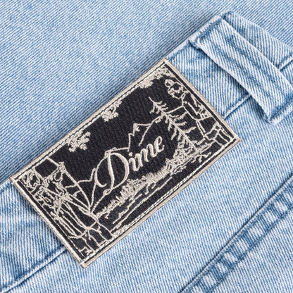 Dime Classic Denim Shorts - Blue Washed