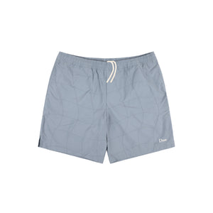 Dime Wave Quilted Shorts - Cloud Blue