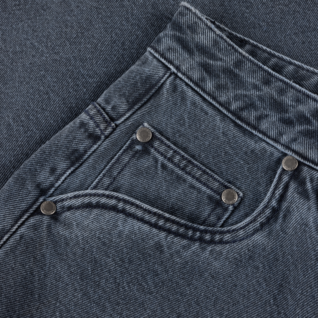 Dime Classic Denim Shorts - Overdyed Blue