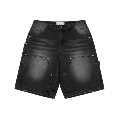 Dime Carpenter Denim Shorts - Sandblasted Black