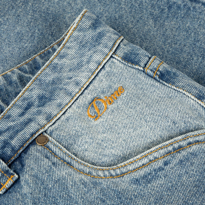 Dime Classic Denim Shorts - Sandblasted Indigo