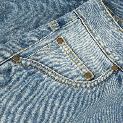 Dime Classic Denim Shorts - Sandblasted Indigo