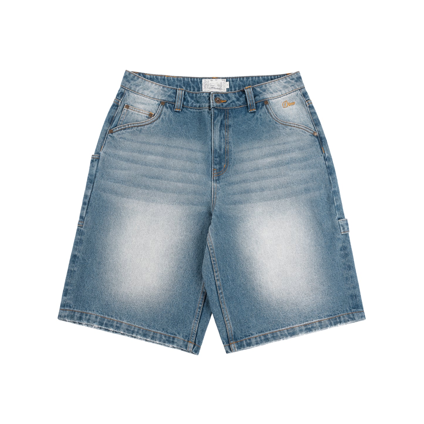 Dime Classic Denim Shorts - Sandblasted Indigo