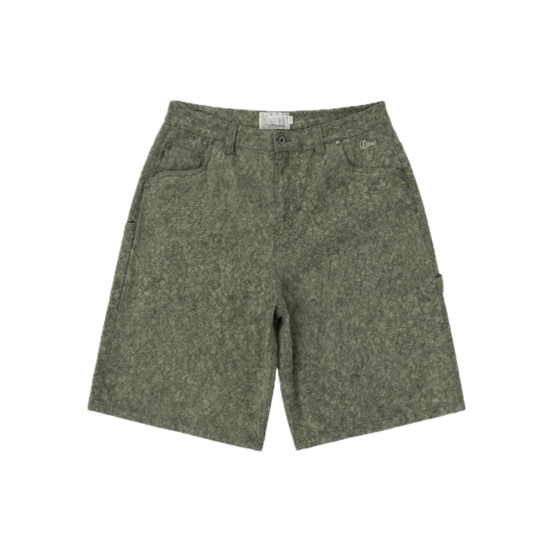 Dime Classic Denim Shorts - Electric Green