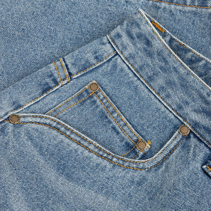 Dime Classic Denim Shorts - Sandblasted Indigo