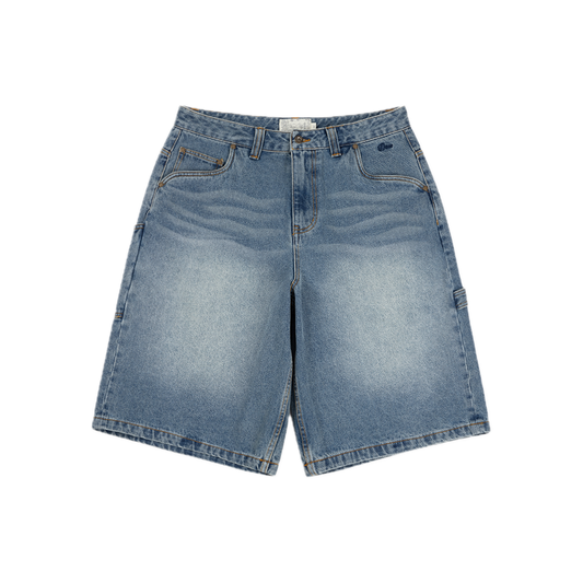 Dime Classic Denim Shorts - Sandblasted Indigo
