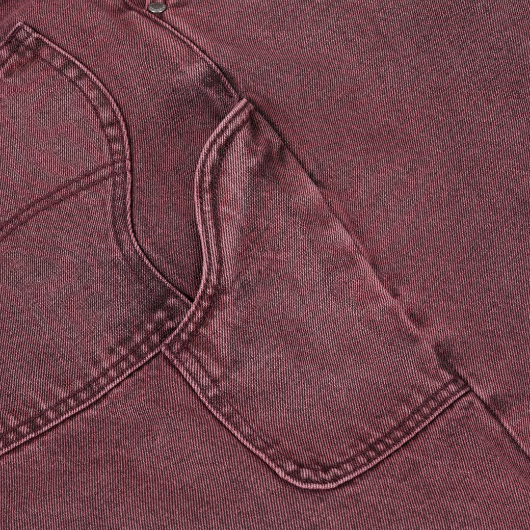 Dime Classic Denim Shorts - Wine Washed