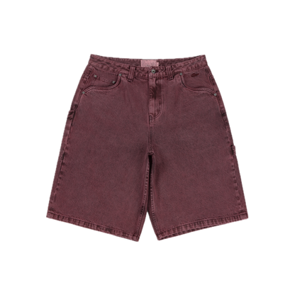 Dime Classic Denim Shorts - Wine Washed