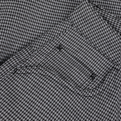 Dime Baggy Houndstooth Shorts - Gray