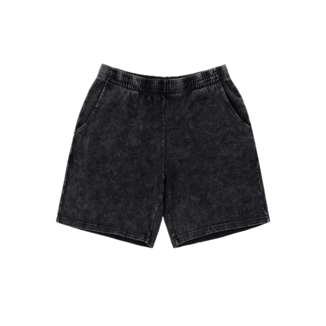 Dime Classic Jersey Sweatshorts - Black Washed