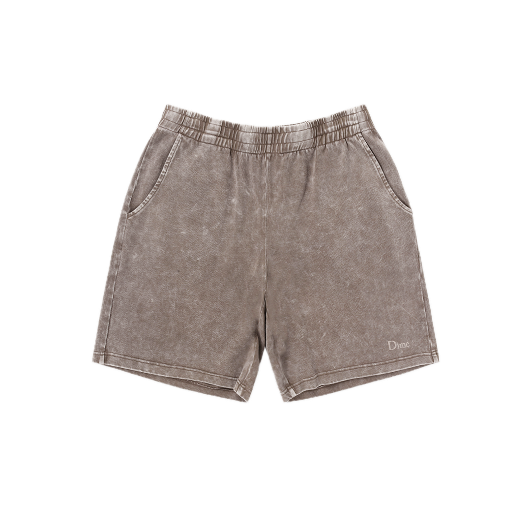 Dime Classic Jersey Sweatshorts - Brown Washed