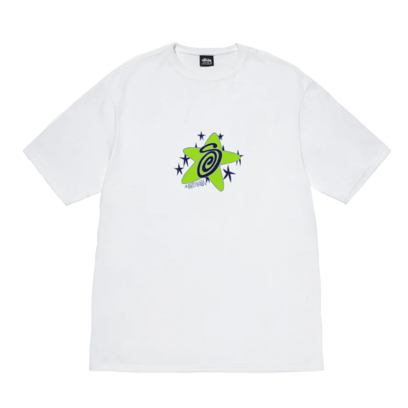 Stussy Galaxy Tee - White