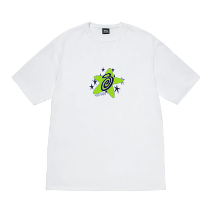 Stussy Galaxy Tee - White