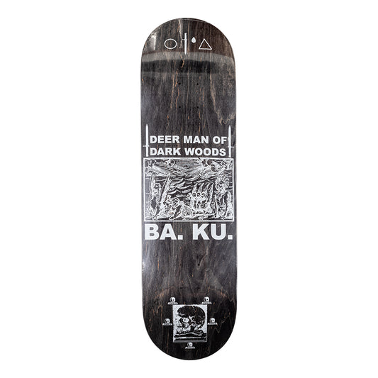 Skull Skates BA. KU. Deer Man Deck - 8.75 x 32