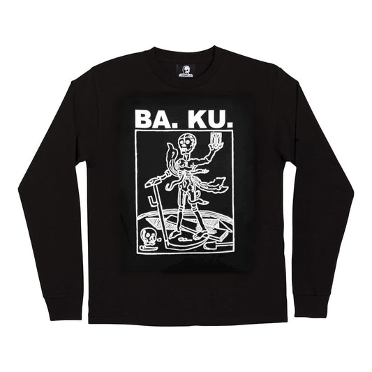 BA.KU Skull Skates Plague Corpse Longsleeve - Black