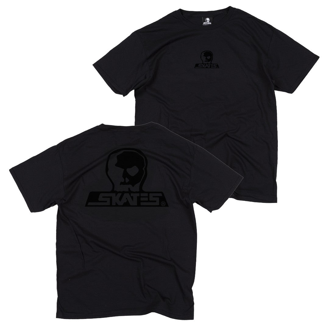 Skull Skates Logo Tee - Blackout