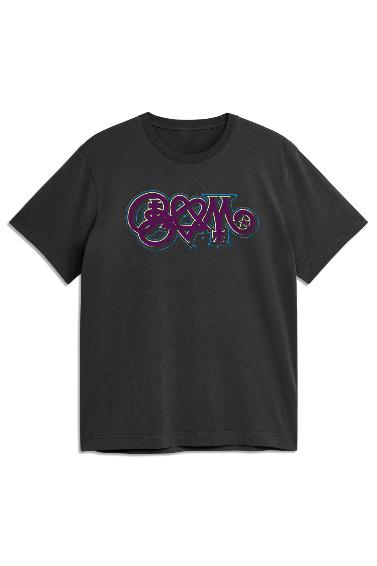 Slappy Bam Dye Tee - Black