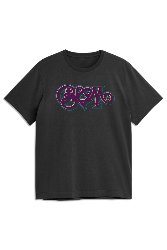 Slappy Bam Dye Tee - Black