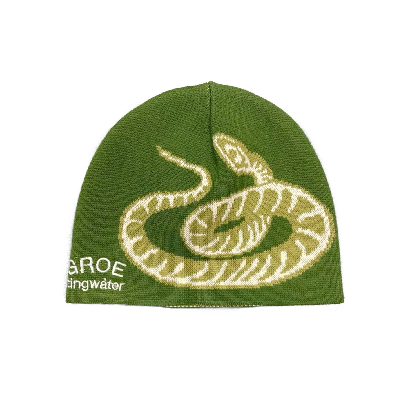 Stingwater Snake Fossil Beanie - No War Green