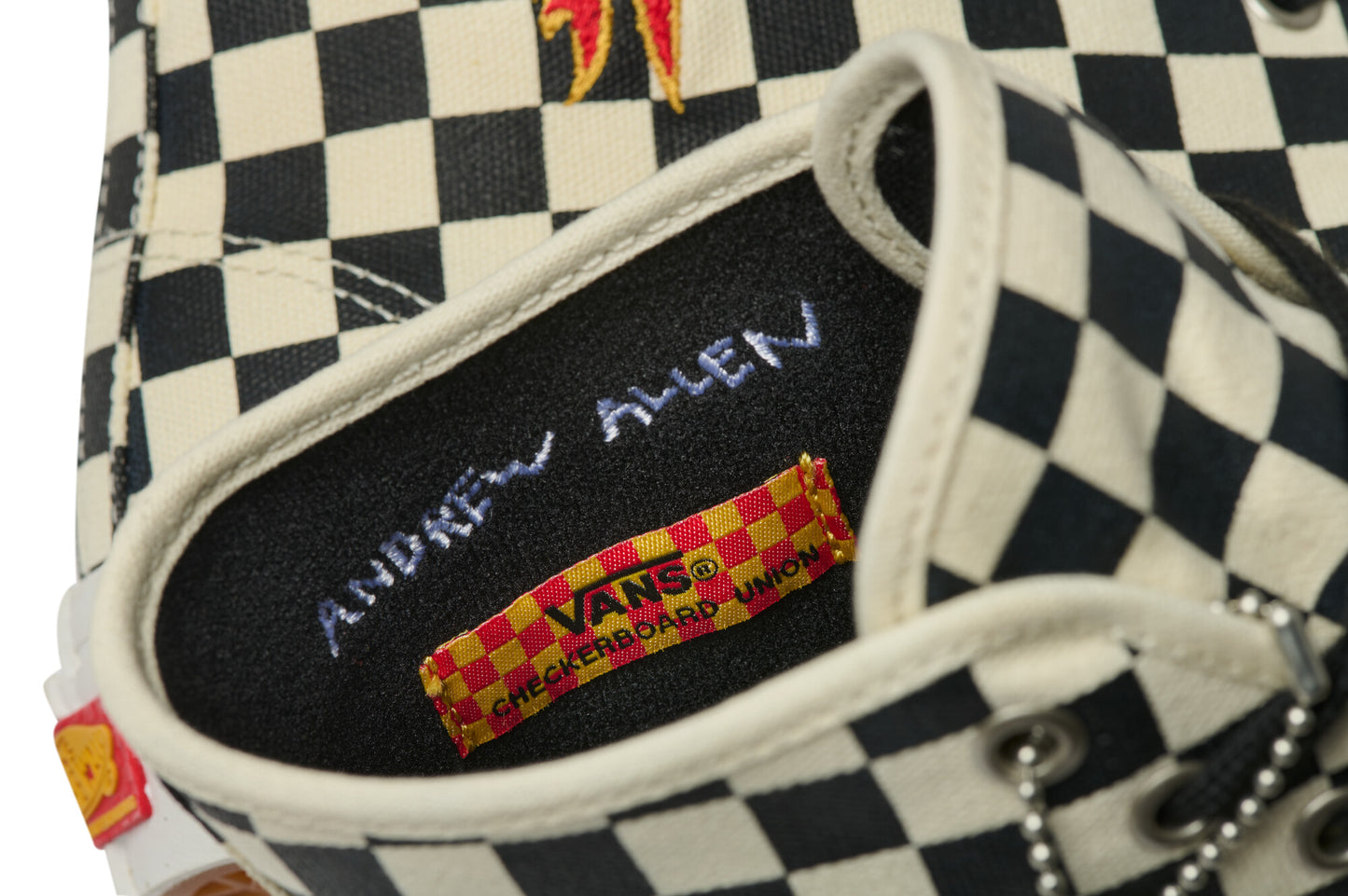 Vans Skate Authentic High VCU Andrew Allen - Checkerboard