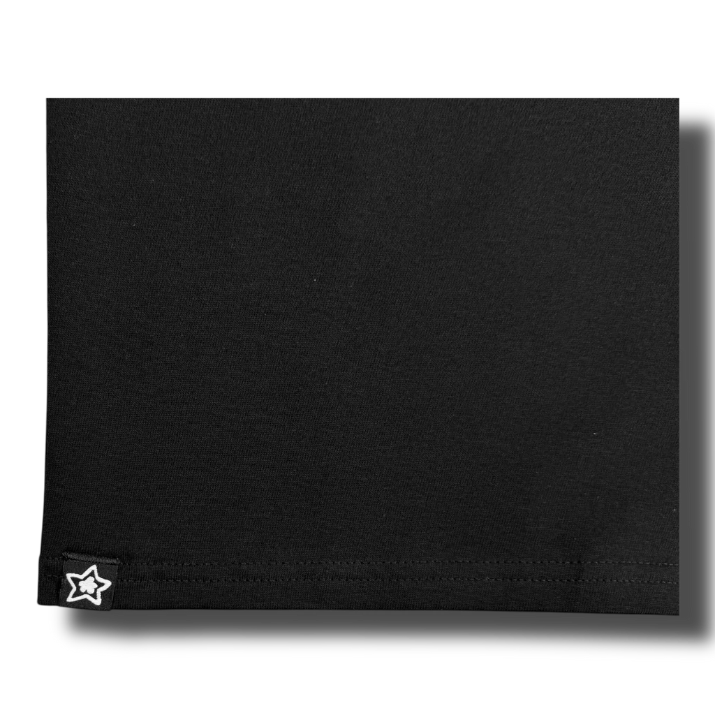 Star Team Backwards New York Tee - Black