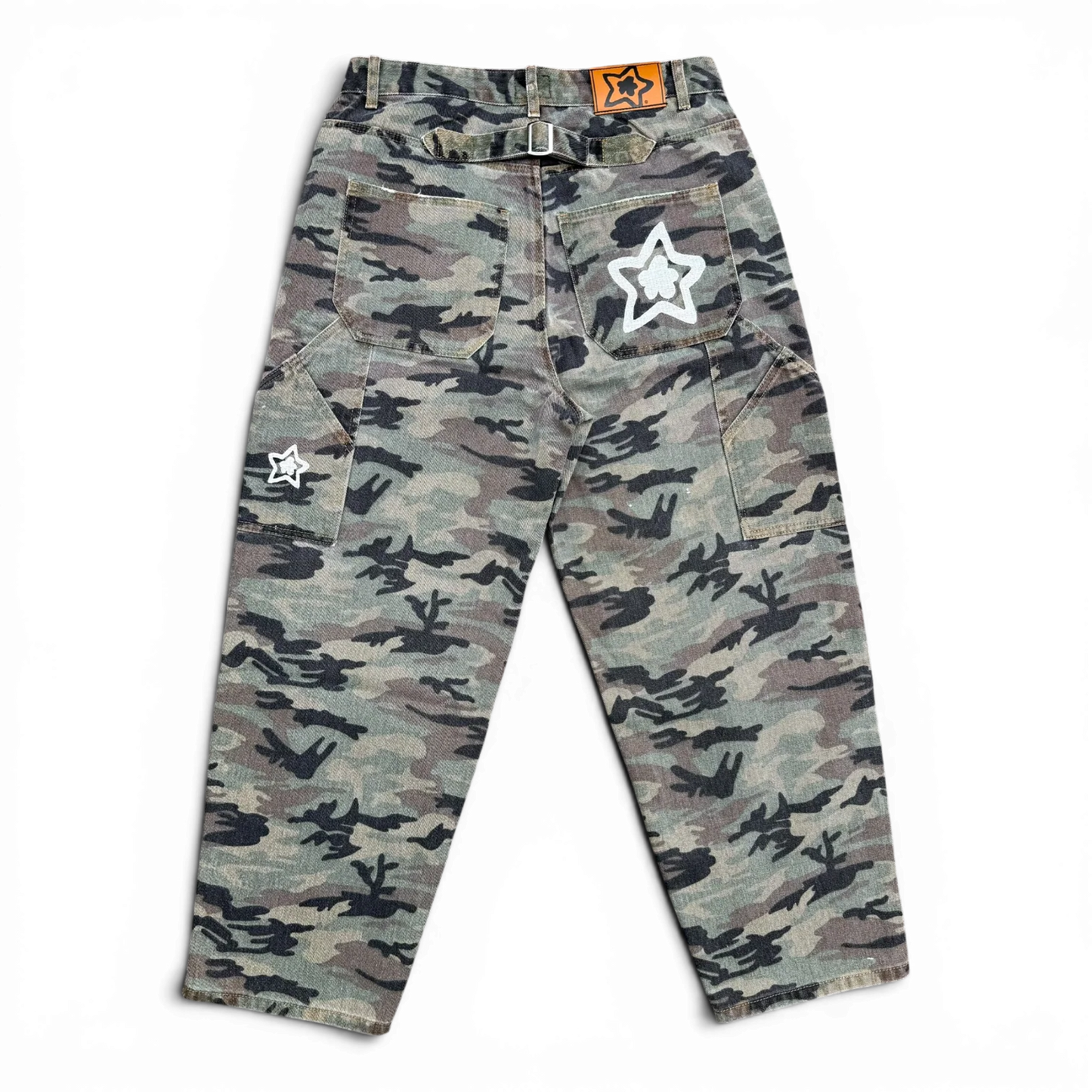 Star Team Baggy Carpenter Star Jeans - Camo