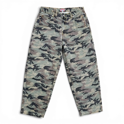 Star Team Baggy Carpenter Star Jeans - Camo