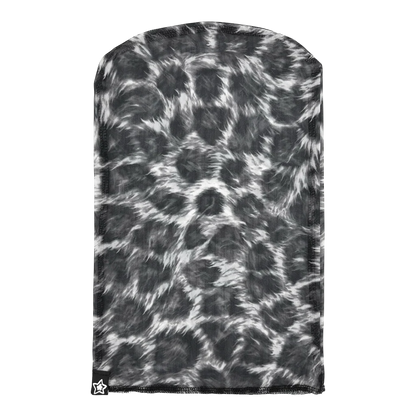 Star Team Leopard Head Mask - Black