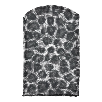Star Team Leopard Head Mask - Black