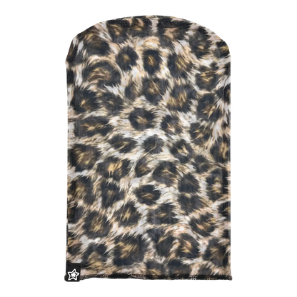 Star Team Leopard Head Mask - Brown