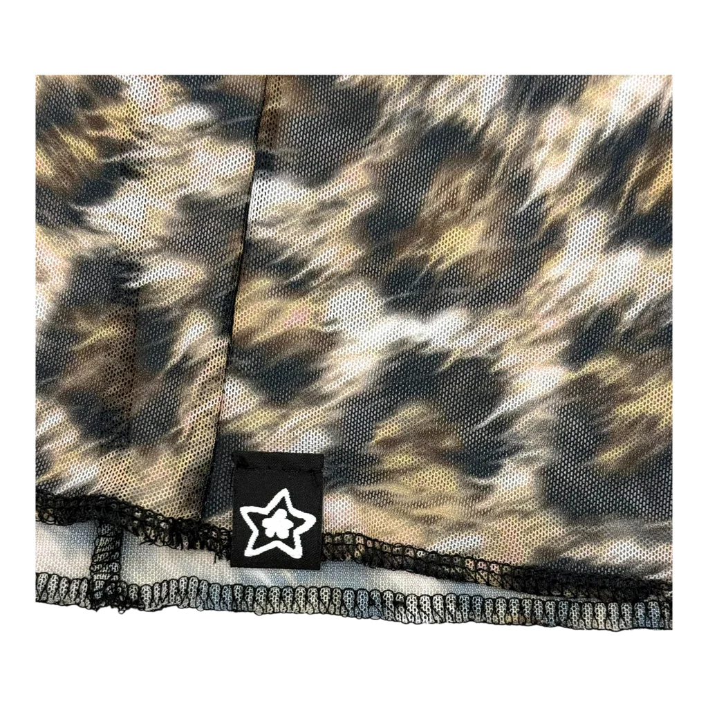 Star Team Leopard Head Mask - Brown