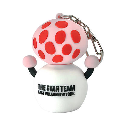 Star Team Star Girl Keychain